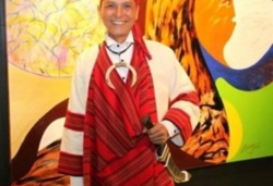 阿信・沙華克「日出東方之原生符碼」創作展 全球藝術中心隆重登場