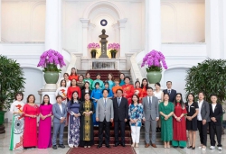 總統親自接見台灣新住民黨團 肯定新住民在台灣的重要性